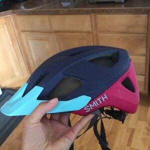 Smith helmet one crash